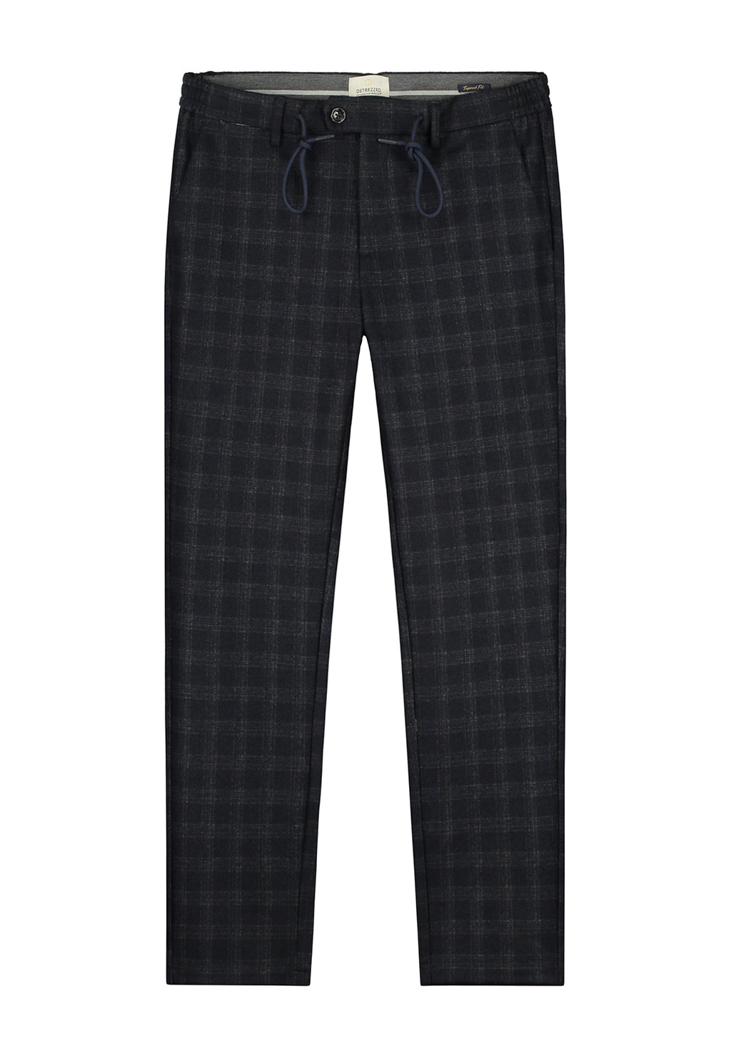 DSTREZZED LANCASTER TRAVEL CHECK STRETCH TAPERED CHINO 501780