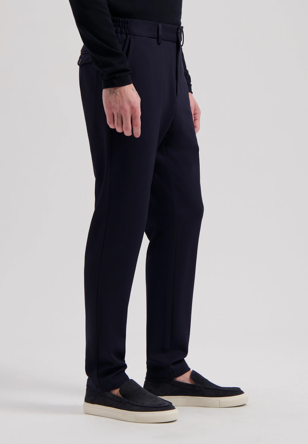 DSTREZZED JORDAN PIQUE STRETCH TEXTURED TROUSER 501823