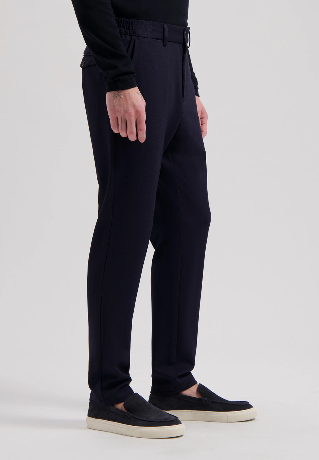 DSTREZZED JORDAN PIQUE STRETCH TEXTURED TROUSER 501823