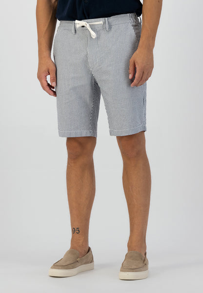 DSTREZZED LANCASTER SEERSUCKER STRIPE JOGGER SHORTS 515430