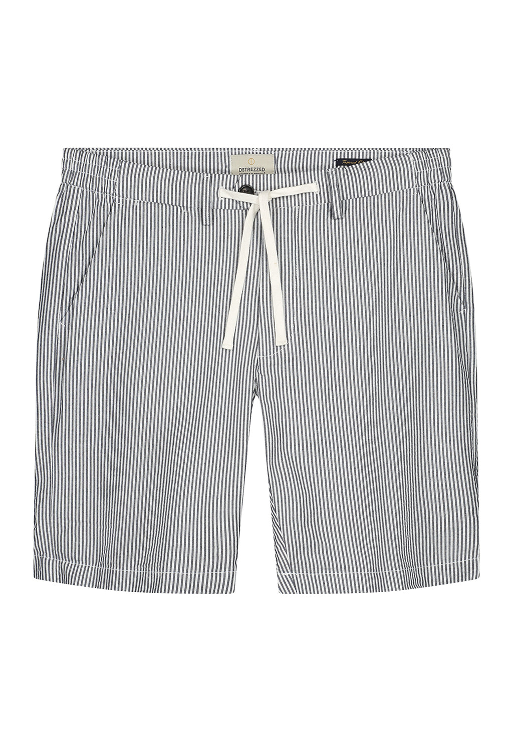 DSTREZZED LANCASTER SEERSUCKER STRIPE JOGGER SHORTS 515430
