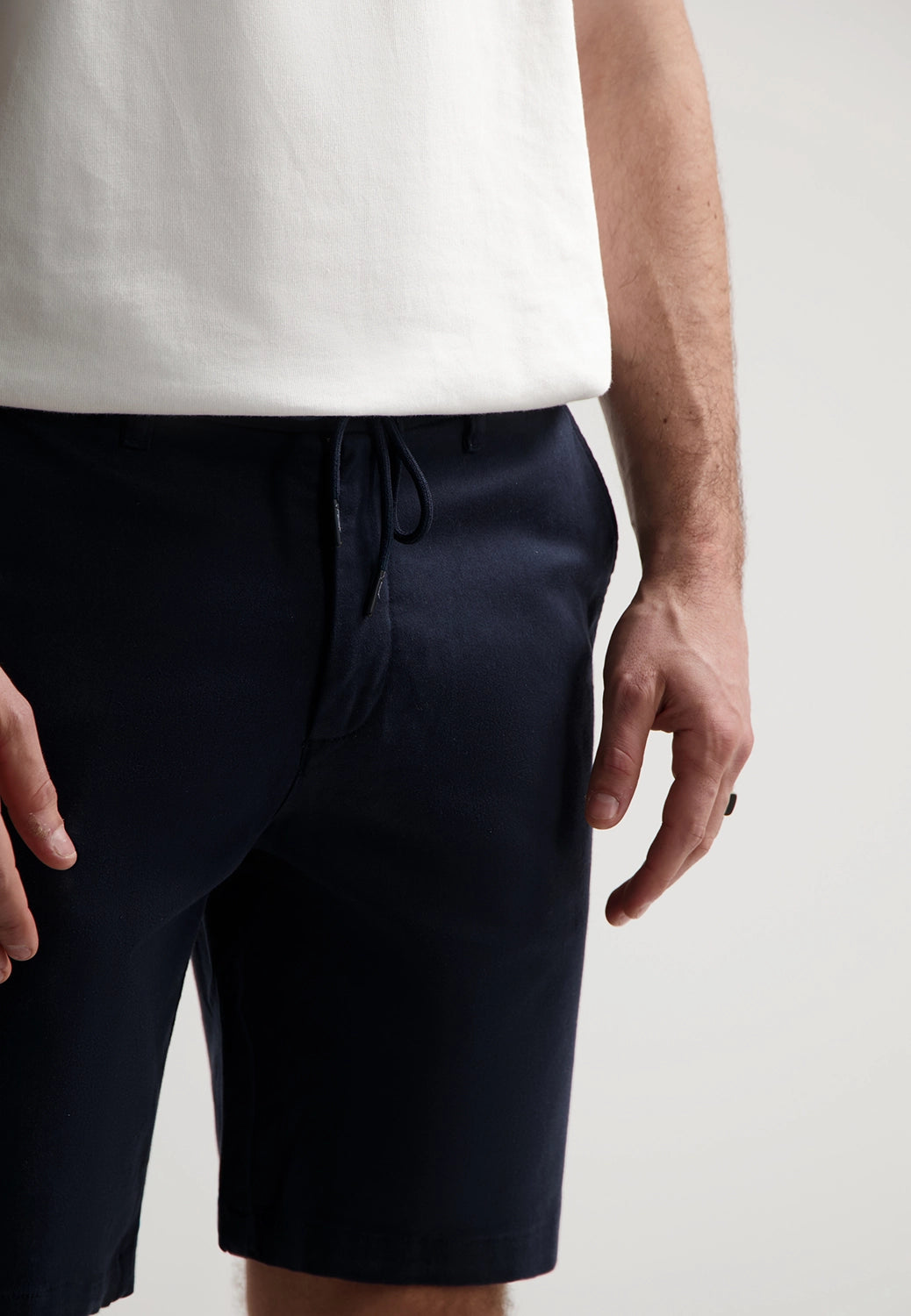 DSTREZZED LANCASTER COMFORT STRETCH COTTON JOGGER SHORTS 515498