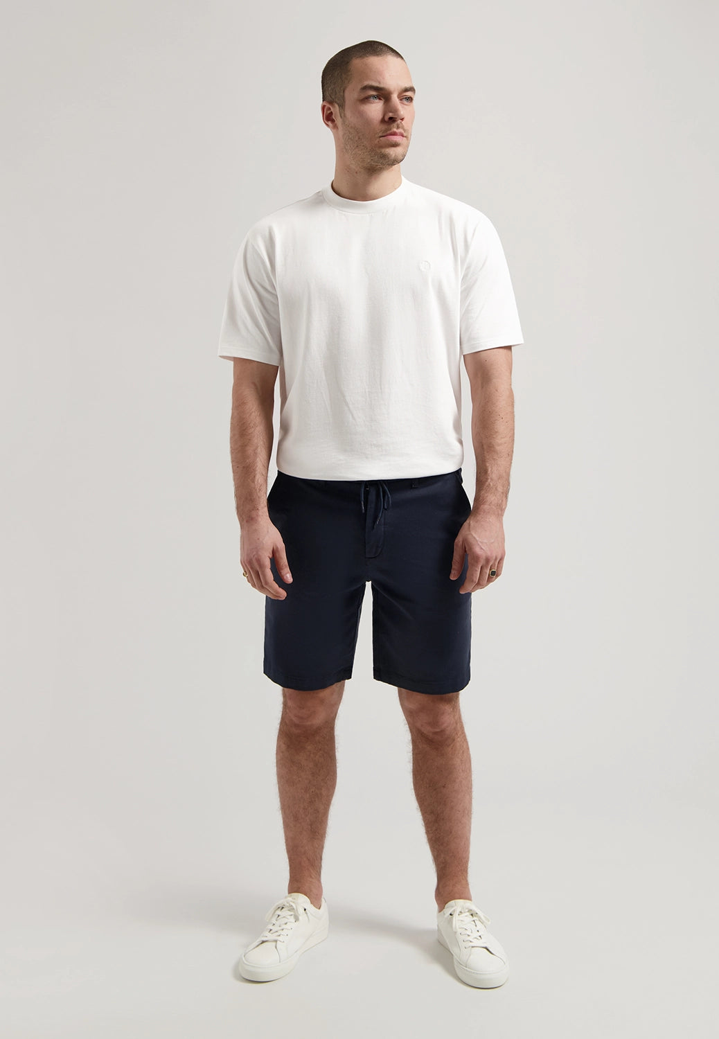 DSTREZZED LANCASTER COMFORT STRETCH COTTON JOGGER SHORTS 515498