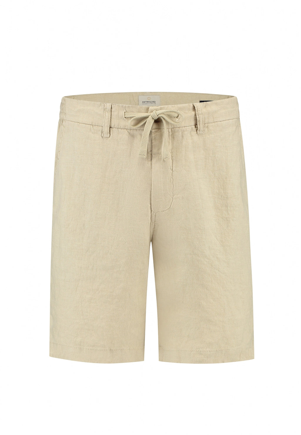 DSTREZZED LOGAN 100% LINEN LOOSE FIT BEACH SHORTS 515558