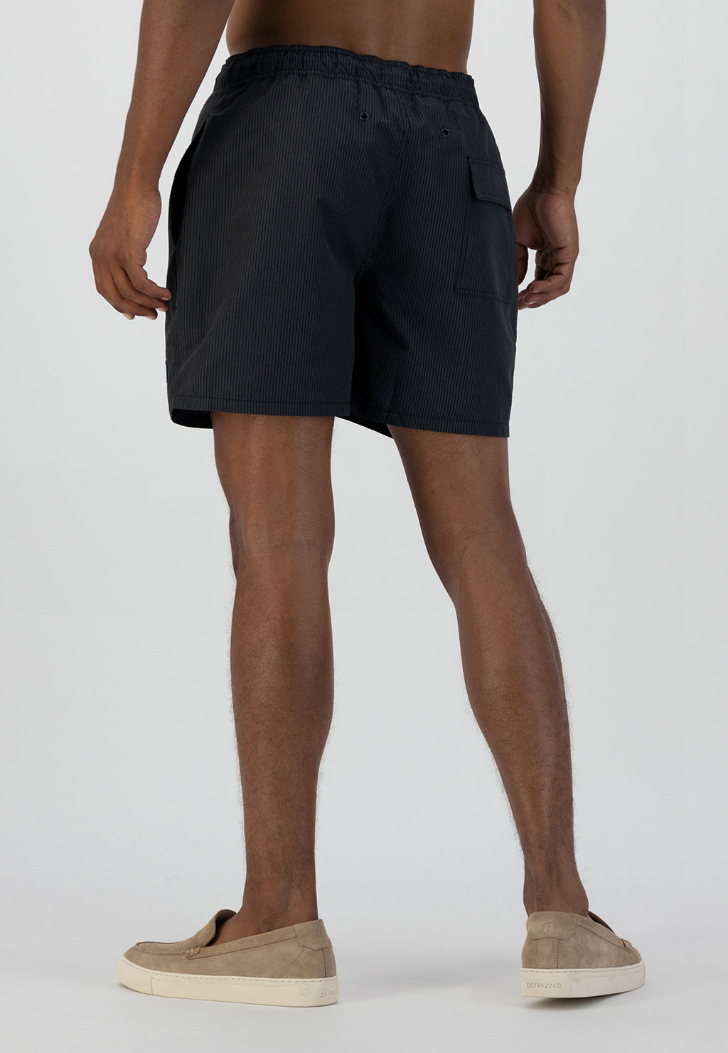 DSTREZZED SEERSUCKER STRIPE SWIMSHORTS 521260