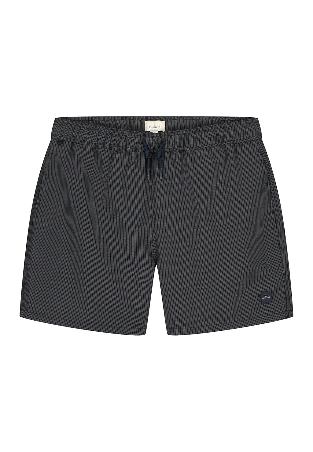 DSTREZZED SEERSUCKER STRIPE SWIMSHORTS 521260