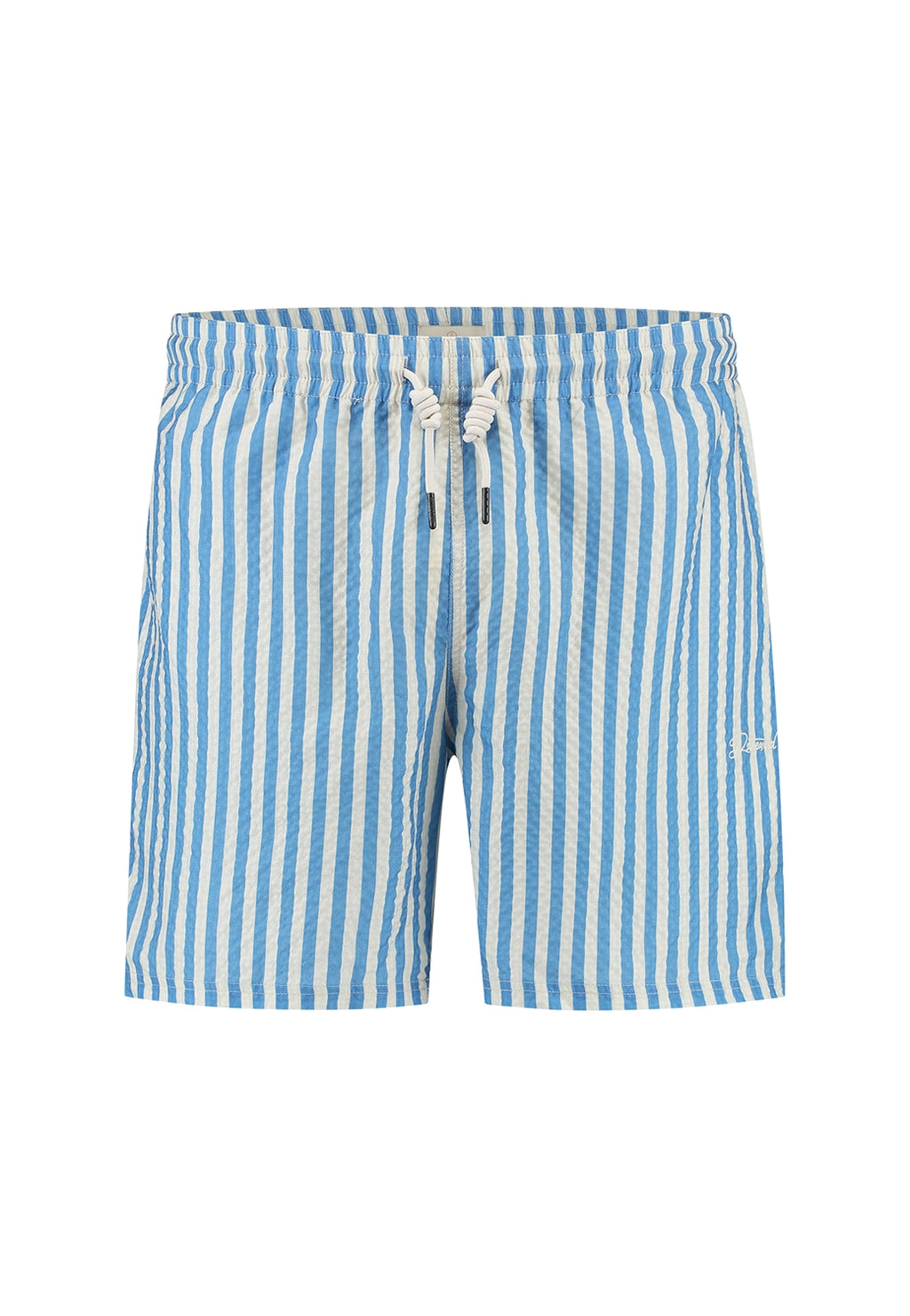 DSTREZZED CASE STRETCH COTTON STRIPE SWIMSHORT 522020