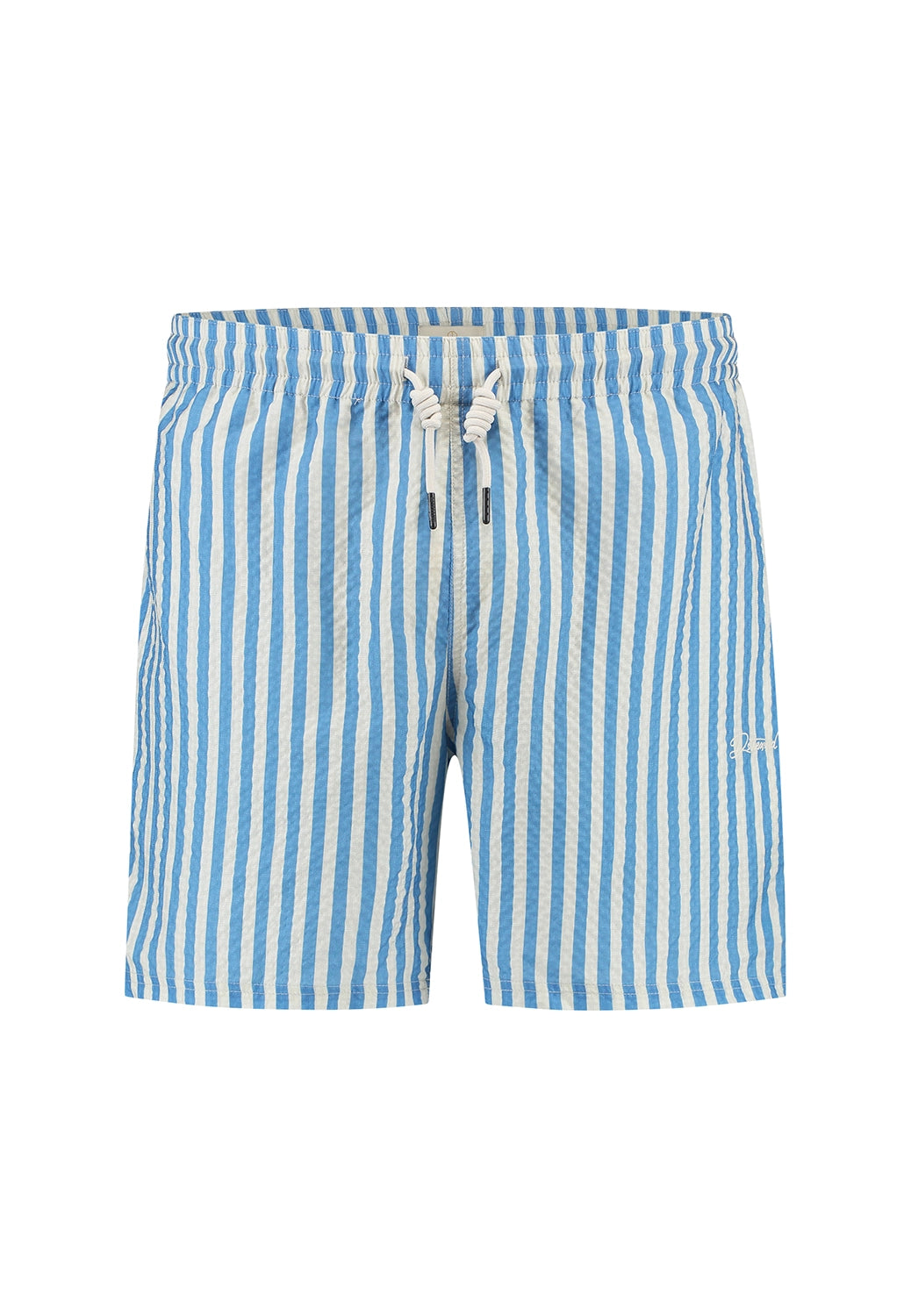 DSTREZZED CASE STRETCH COTTON STRIPE SWIMSHORT 522020