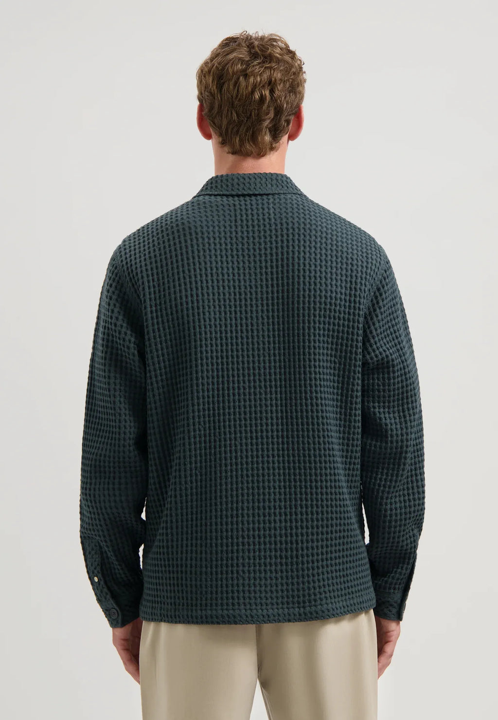 DSTREZZED LINO WAFFLE OVERSHIRT 152008
