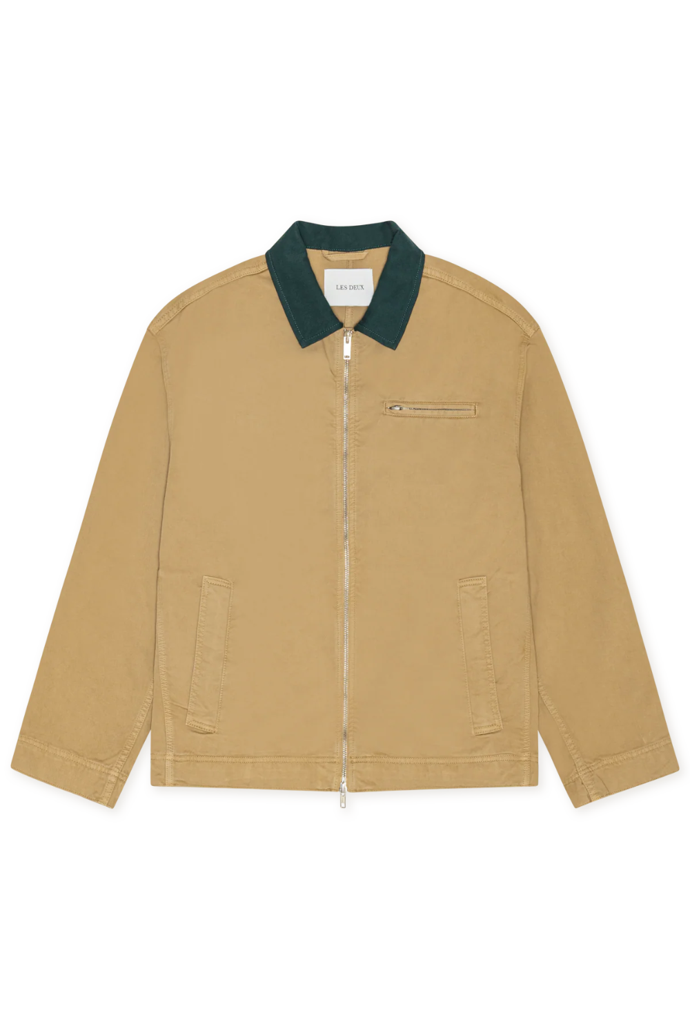 LES DEUX TWILL ZIPPER JACKET 1001841
