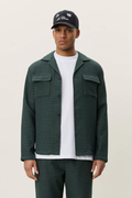 LES DEUX CHECK SEERSUCKER OVERSHIRT 1002094