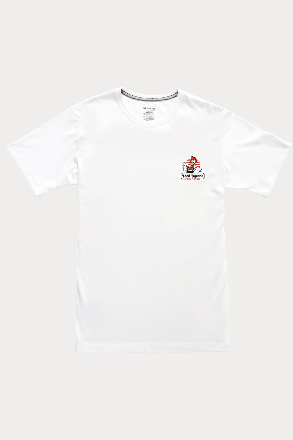 MR SIMPLE LORD BYRON HEAVY WEIGHT TEE M01033103