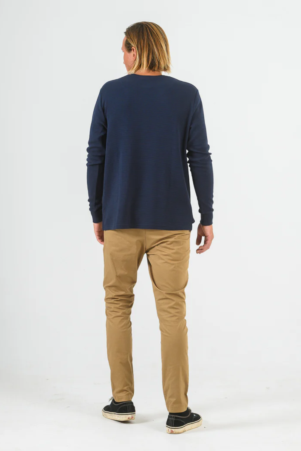 MR SIMPLE SMITH L/S WAFFLE TSHIRT M033131