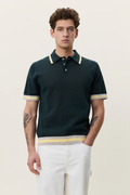 LES DEUX LACE KNITTED POLO 1001847