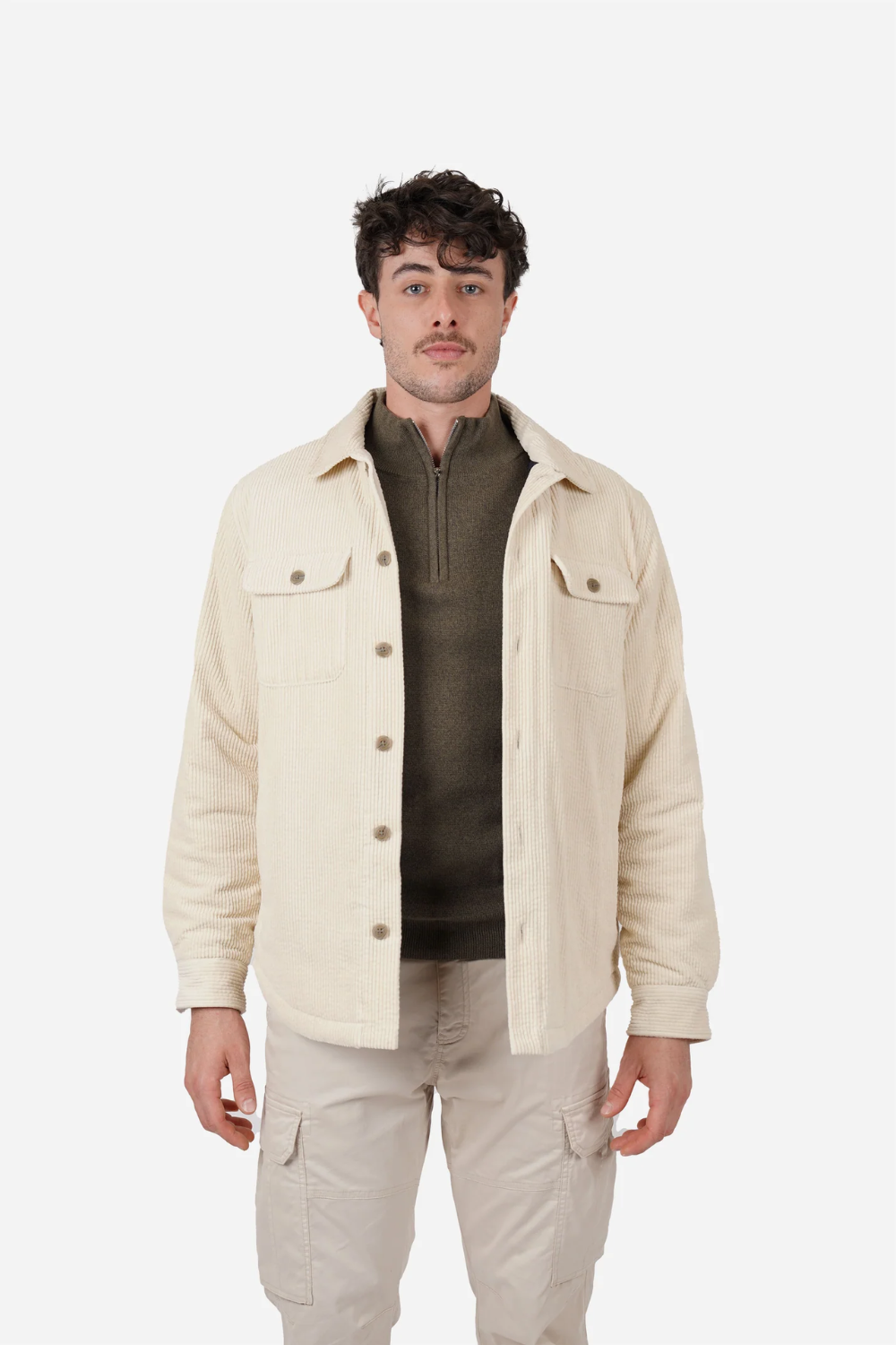 JAMES HARPER CORD PADDED JACKET JHJ154