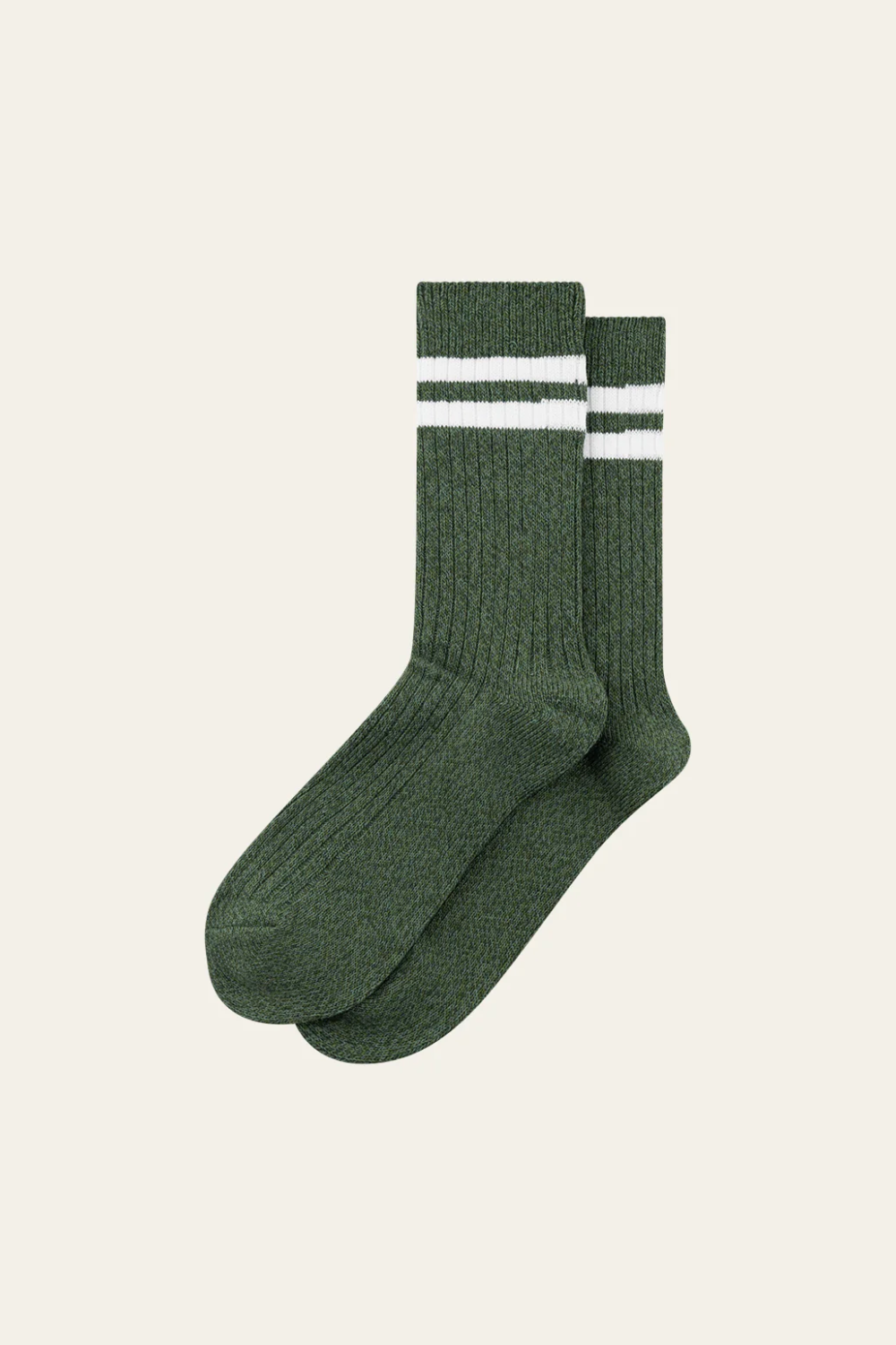 LES DEUX STRIPED MELANGE 2PACK SOCKS 1001159