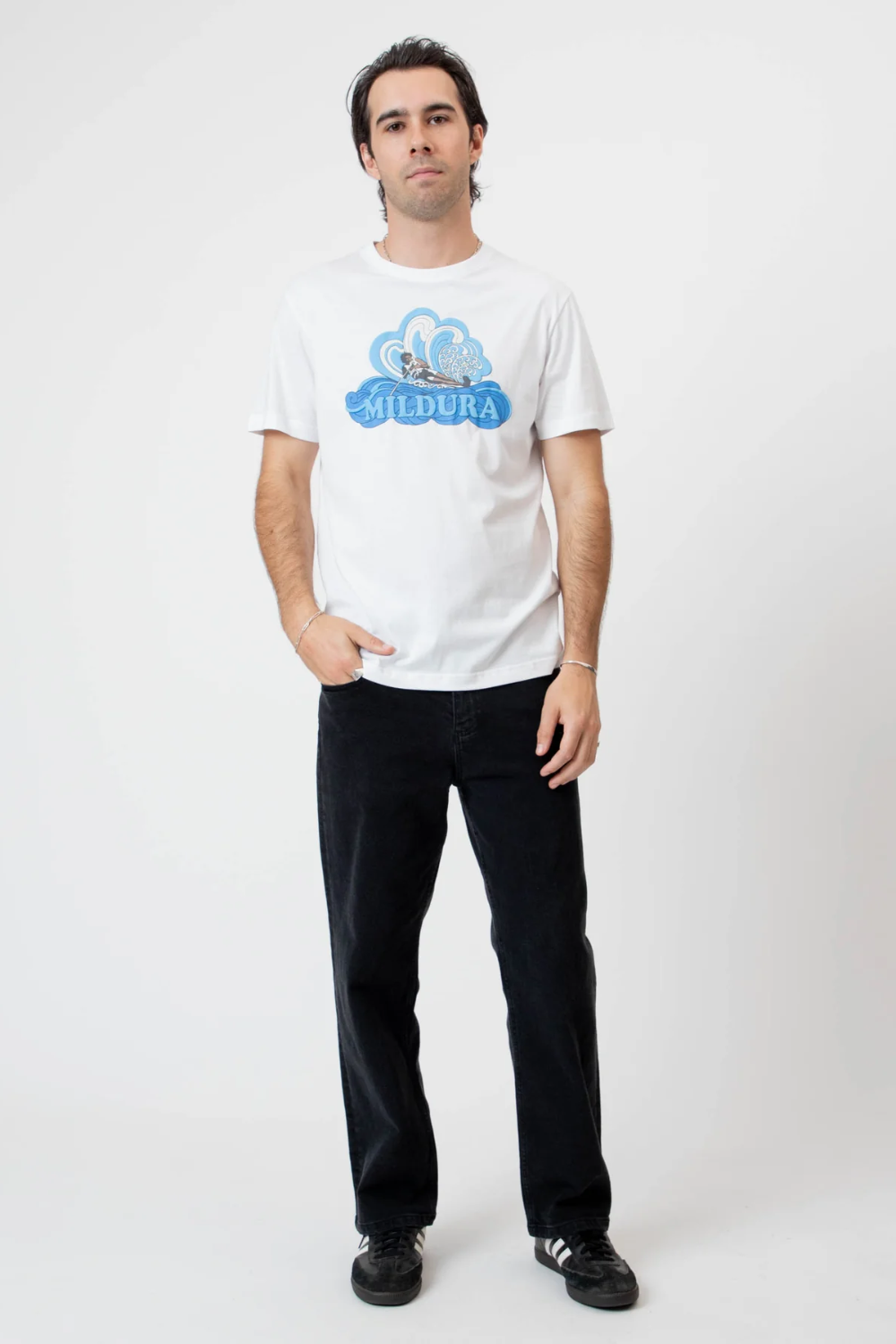 MR SIMPLE MILDURA SKI REGINALD TEE M01039103