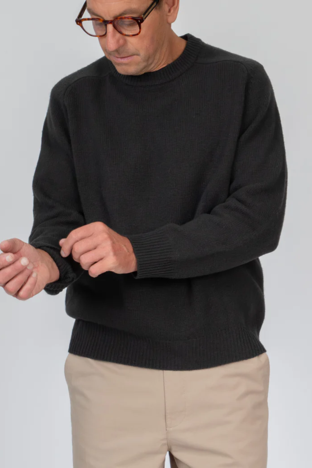 MR SIMPLE FRED CREW NECK KNIT M0739112