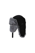 BUGATTI TSCHAPKA ARIATOR CORDUROY FAUX FUR LINED HAT 629403