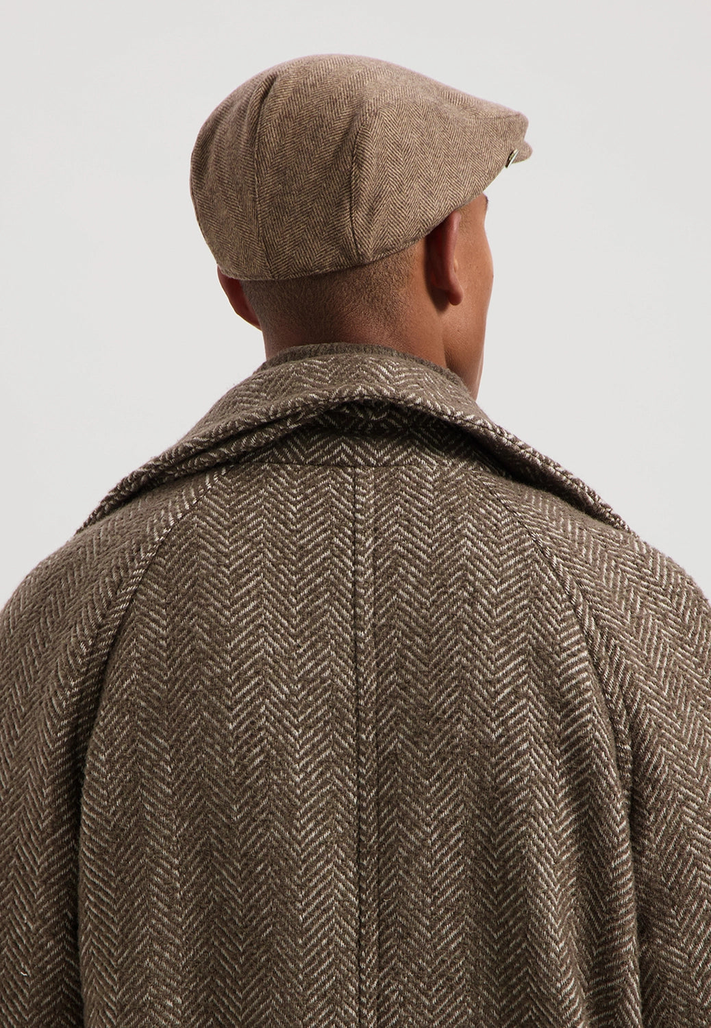 DSTREZZED DOMINIC WOOL BLEND FLAT CAP 653004