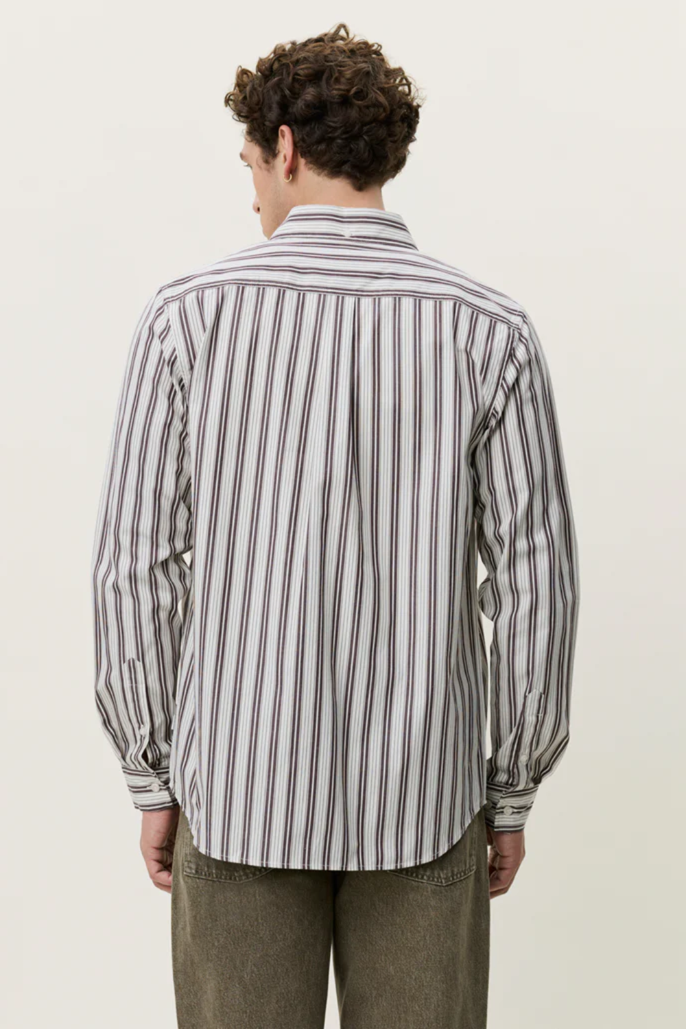 LES DEUX STRIPE POPLIN L/S SHIRT 1001827