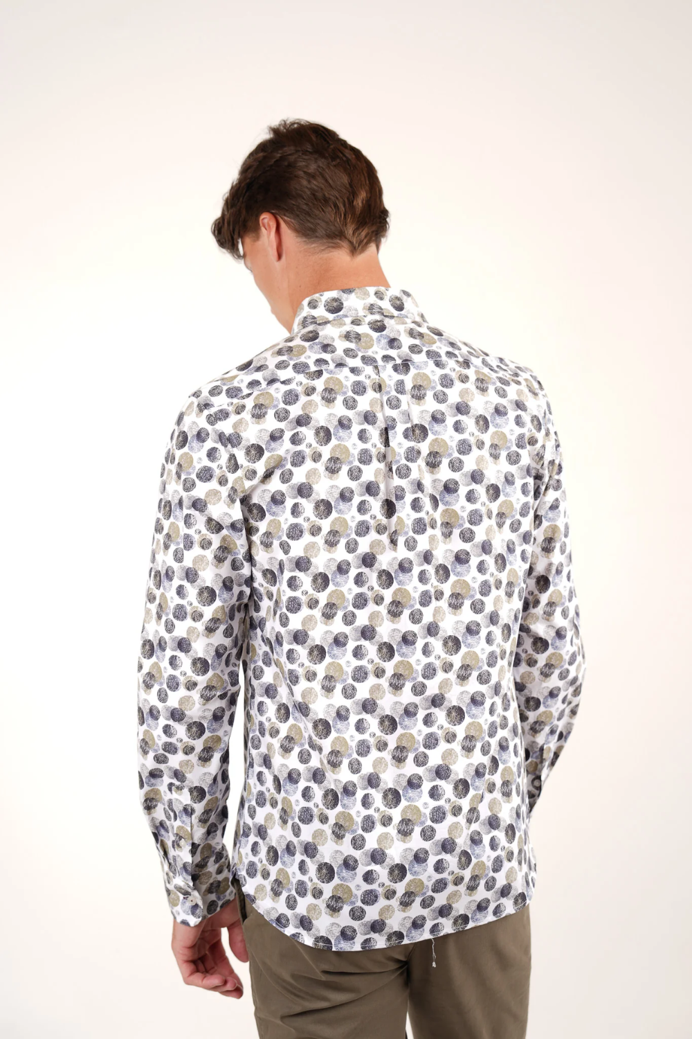 JAMES HARPER L/S COTTON PRINTED SHIRT JHS643