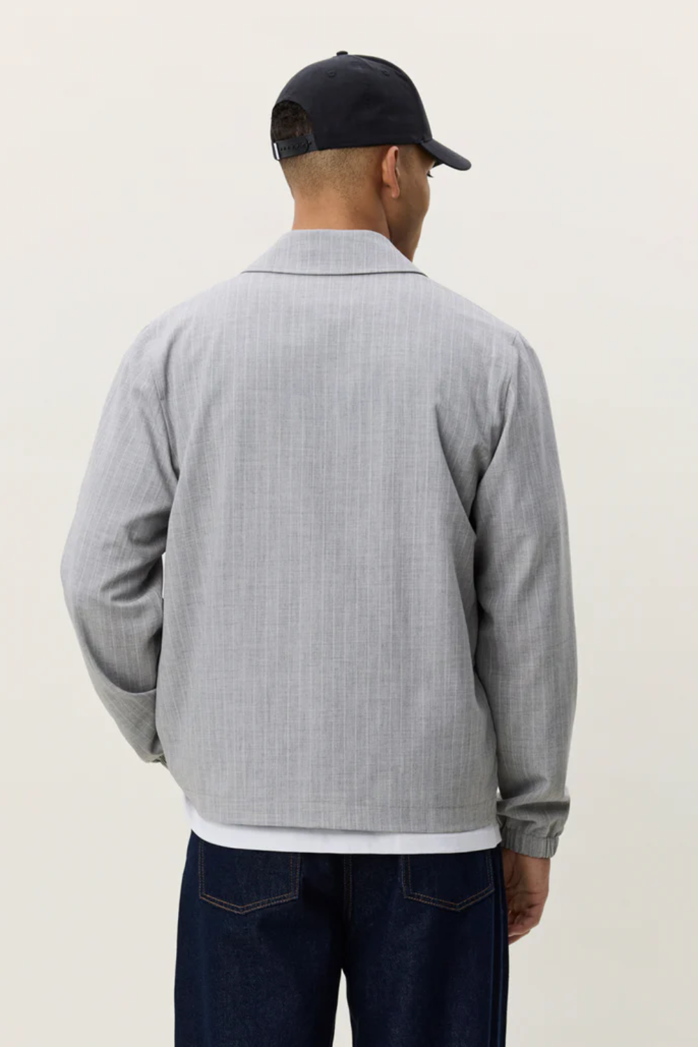 LES DEUX PINSTRIPE COACH JACKET 1001819