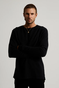 MR SIMPLE SMITH L/S WAFFLE TSHIRT M033211