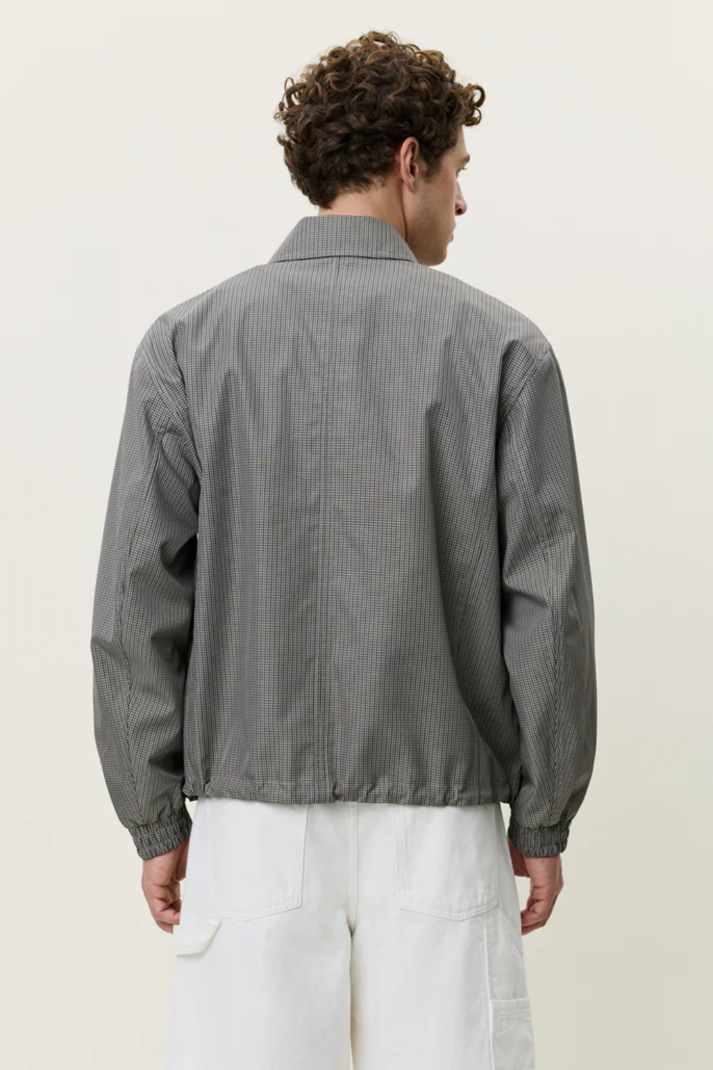 LES DEUX MINI CHECK ZIPPER JACKET 1001842
