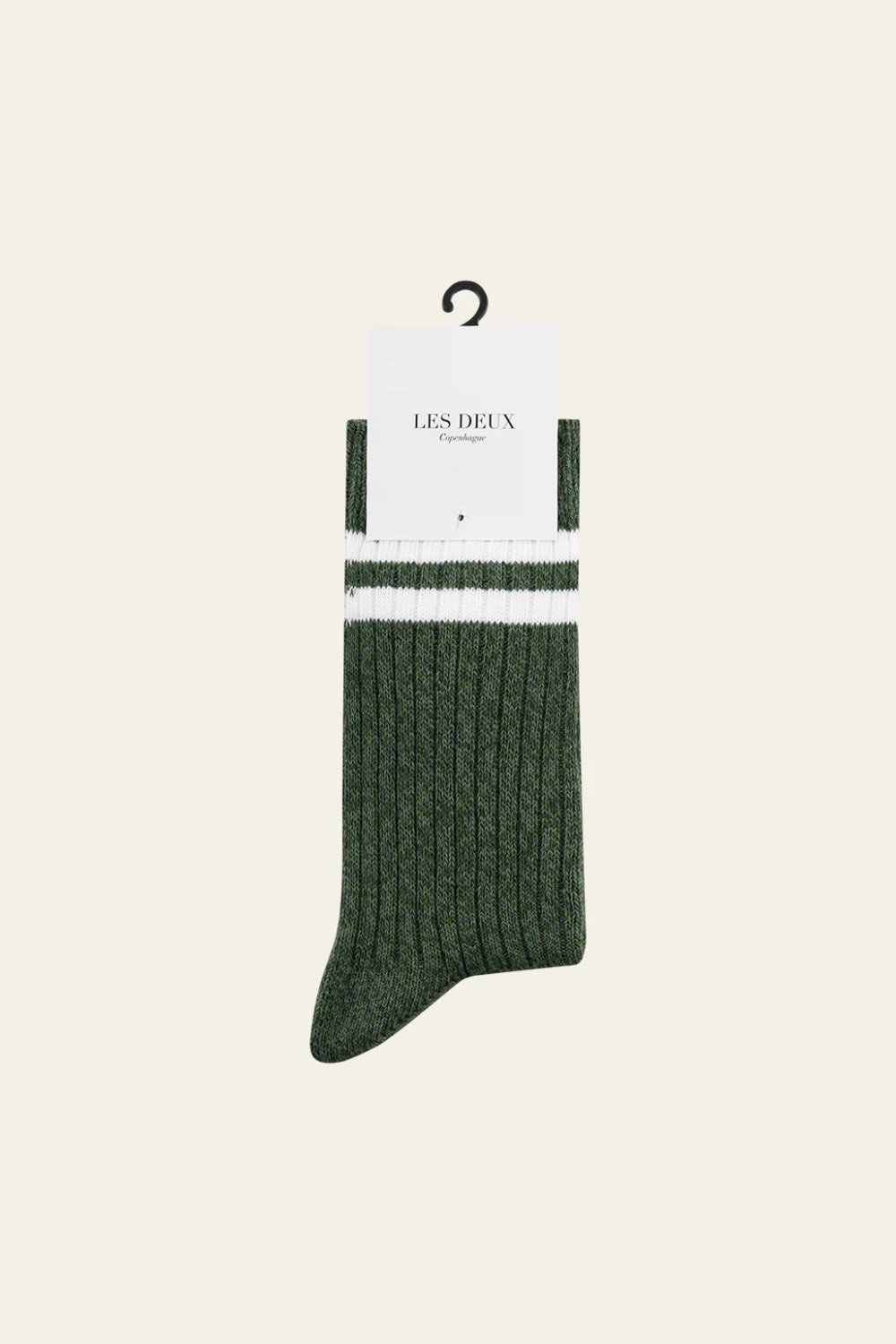 LES DEUX STRIPED MELANGE 2PACK SOCKS 1001159