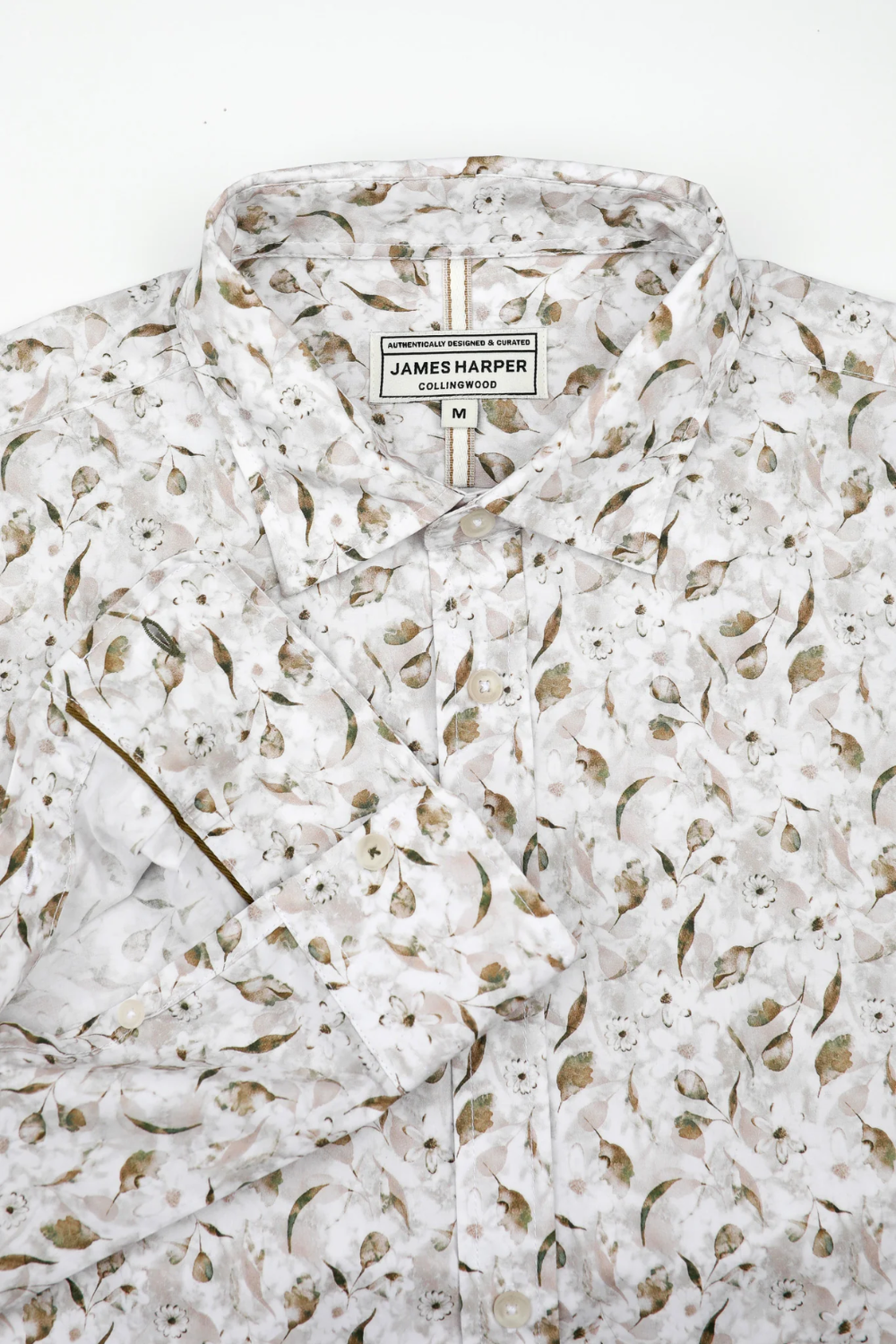 JAMES HARPER L/S COTTON PRINTED SHIRT JHS640