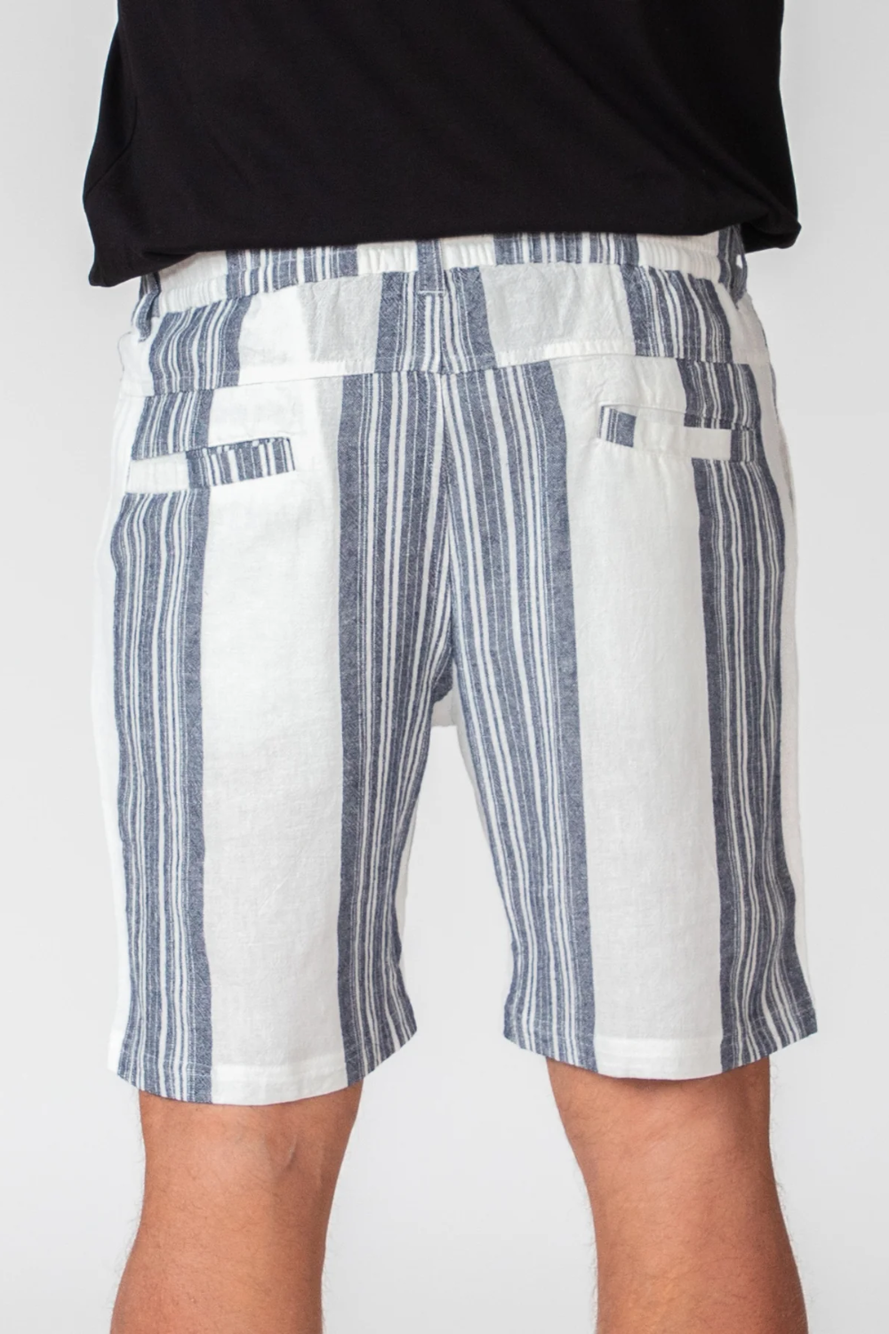 MR SIMPLE SUN LOUNGE STRIPE TANNER 3.0 LINEN SHORT M104404