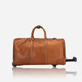 JEKYLL & HIDE MONTANA CABIN WHEELED LEATHER DUFFLE HOLDALL 7004