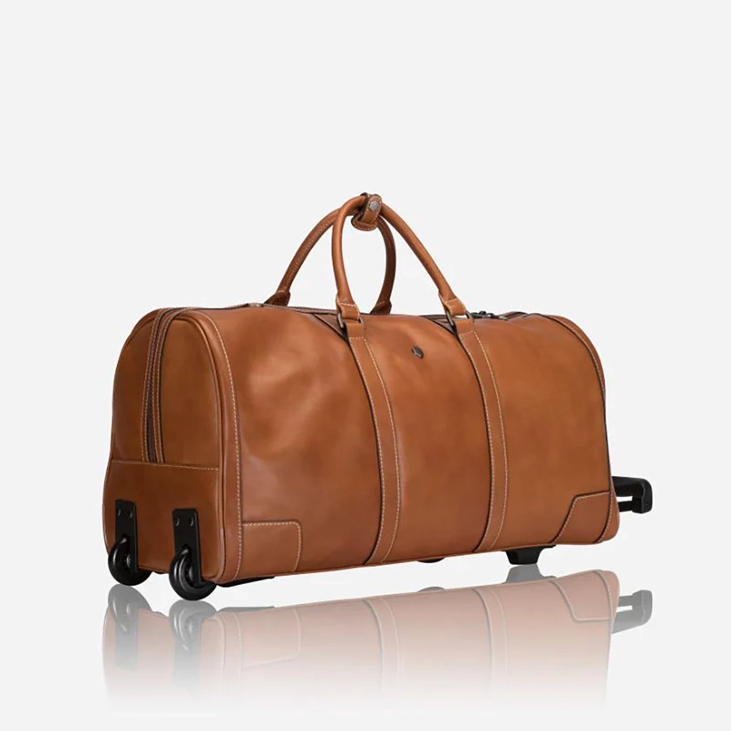 JEKYLL & HIDE MONTANA CABIN WHEELED LEATHER DUFFLE HOLDALL 7004