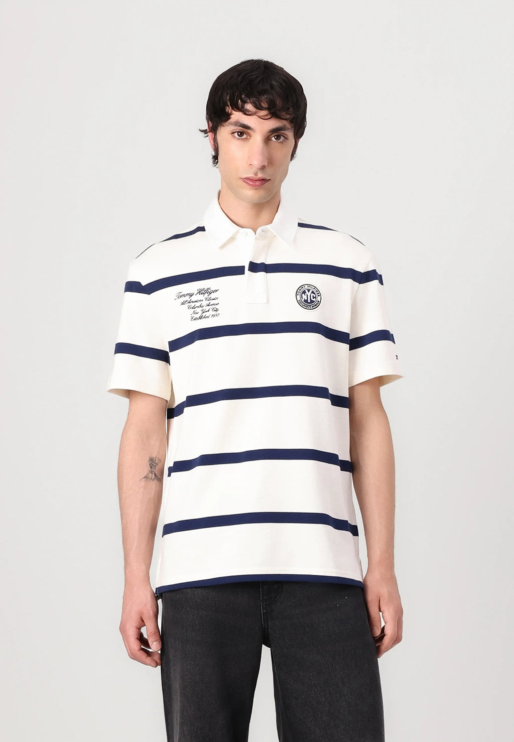TOMMY HILFIGER S/S CLASSIC FIT RUGBY MW0MW39565