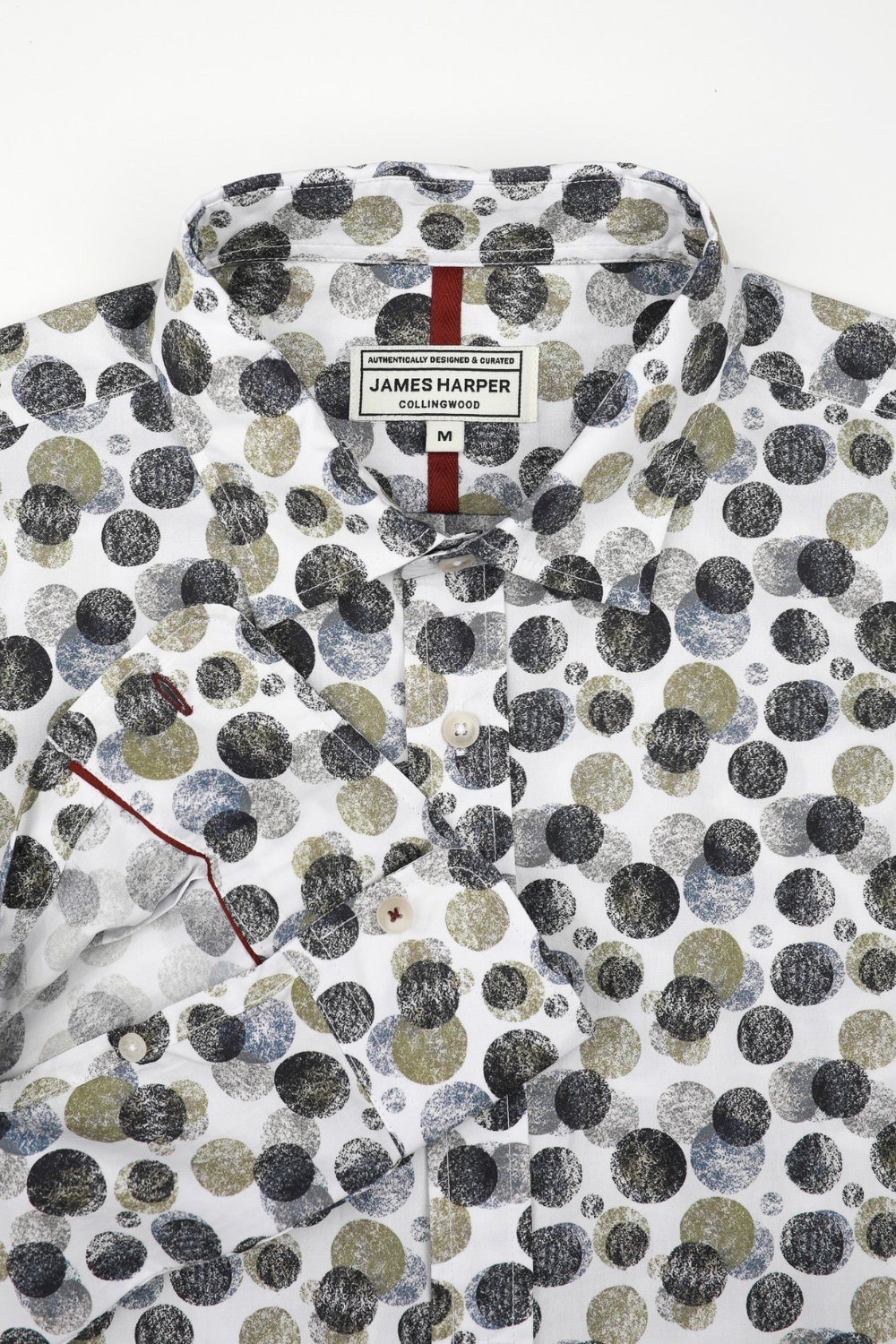 JAMES HARPER L/S COTTON PRINTED SHIRT JHS643