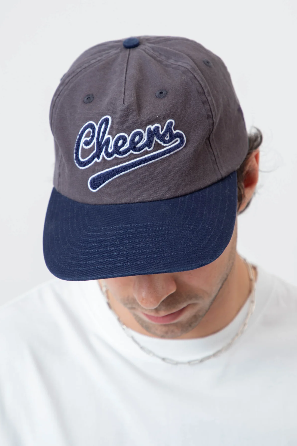 MR SIMPLE CHEERS UNSTRUCTURED 5 PANEL BASEBALL CAP M12631102