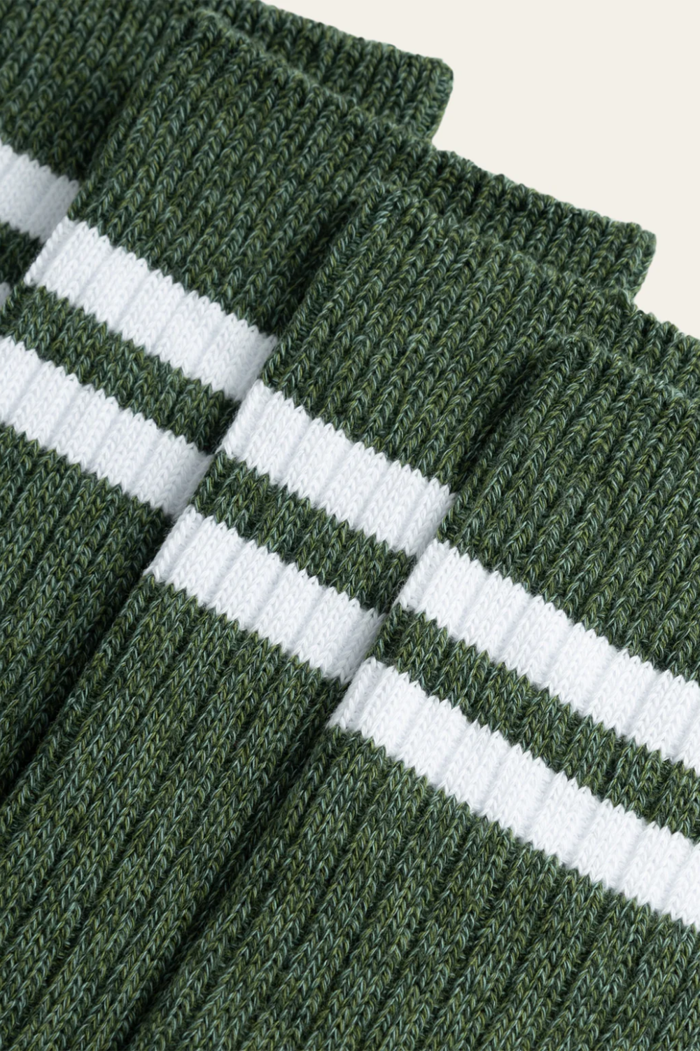 LES DEUX STRIPED MELANGE 2PACK SOCKS 1001159