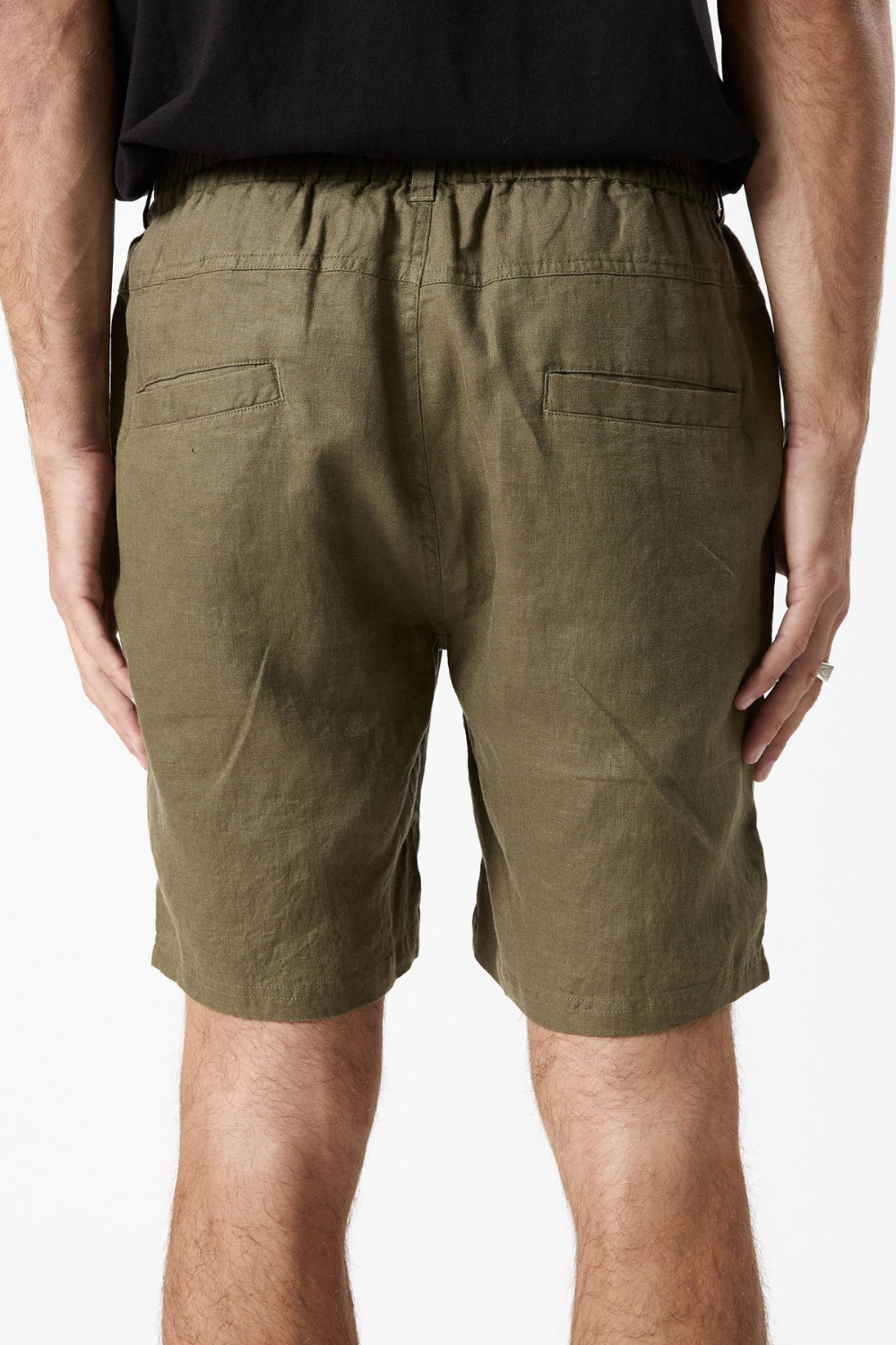 MR SIMPLE TANNER 3.0 LINEN SHORTS M104309
