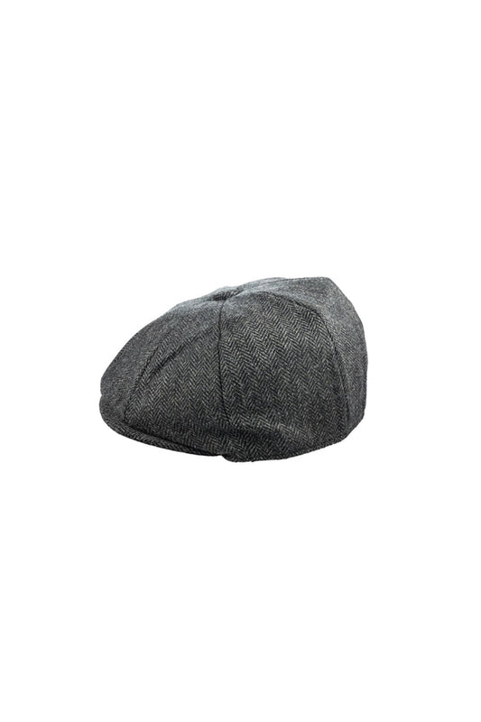 CHRISTYS 8 PIECE BAKER BOY LOVAT TWEED CAP CSK100030
