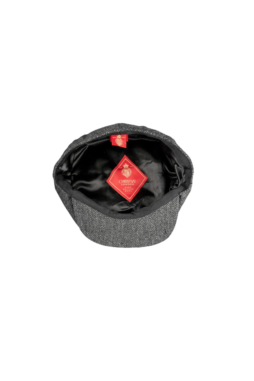 CHRISTYS 8 PIECE BAKER BOY LOVAT TWEED CAP CSK100030