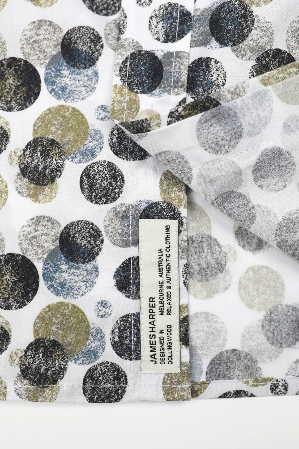 JAMES HARPER L/S COTTON PRINTED SHIRT JHS643