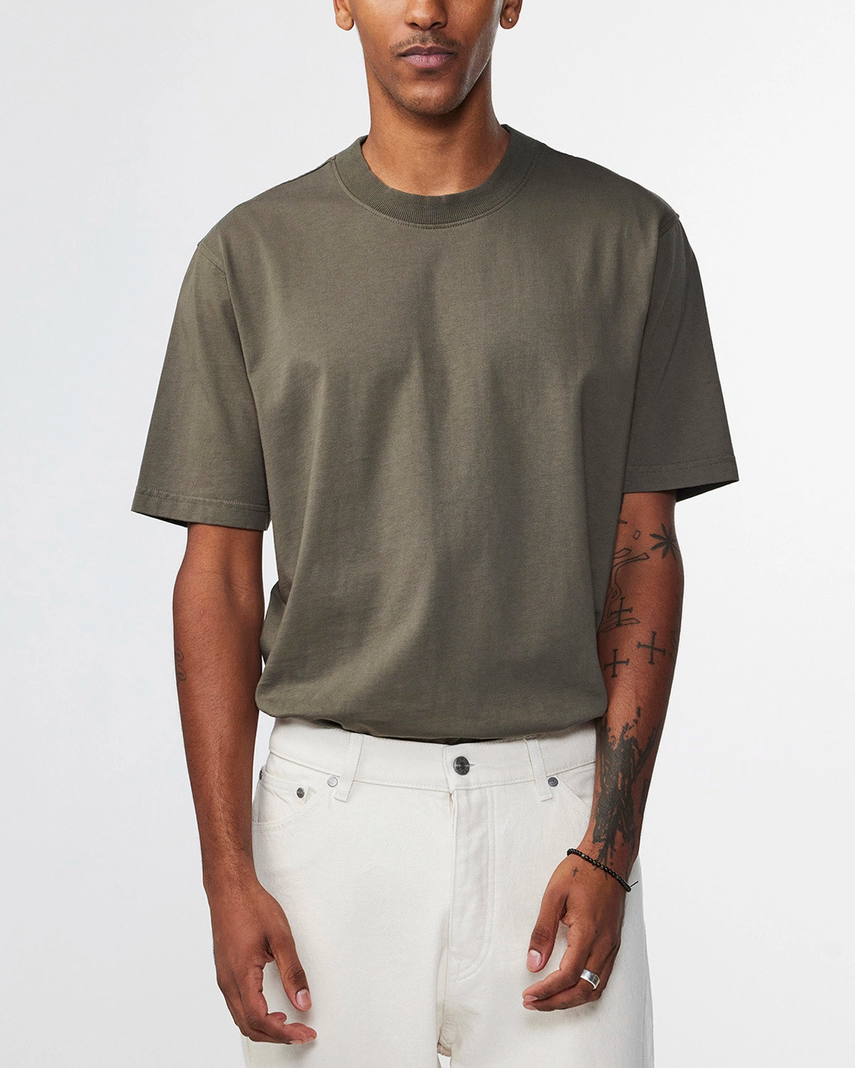 NN07 ADAM PIMA COTTON CREW NECK T-SHIRT 3209