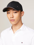 TOMMY HILFIGER CORPORATE 6 PANEL COTTON BASEBALL CAP AM0AM12534