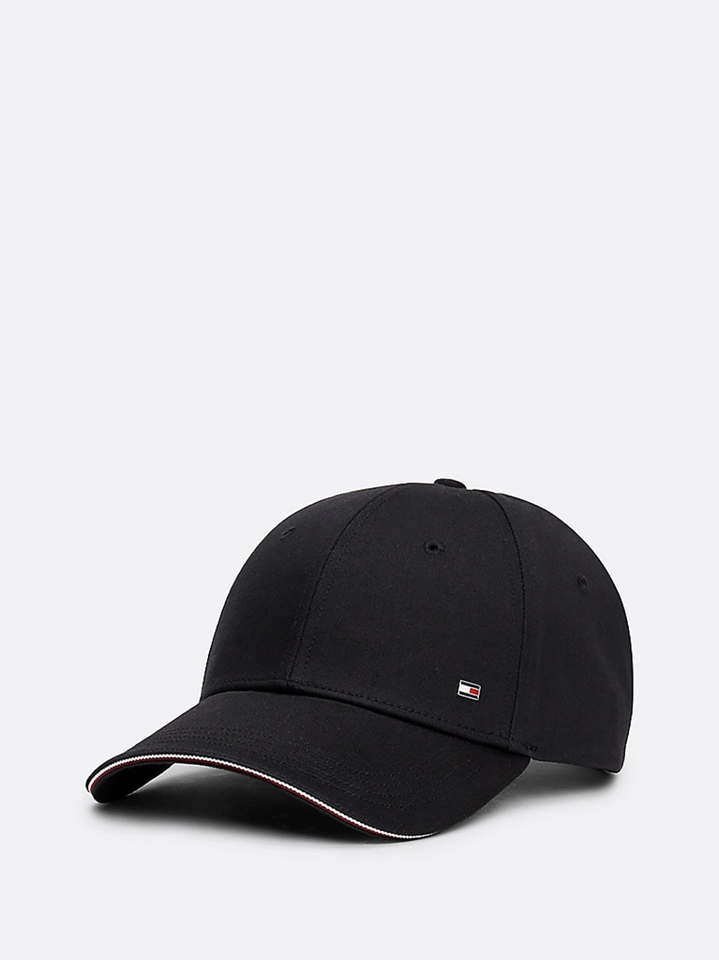 TOMMY HILFIGER CORPORATE 6 PANEL COTTON BASEBALL CAP AM0AM12534