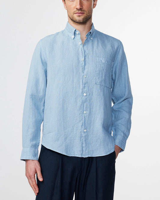 NN07 ARNE L/S PURE LINEN BD SHIRT 5706