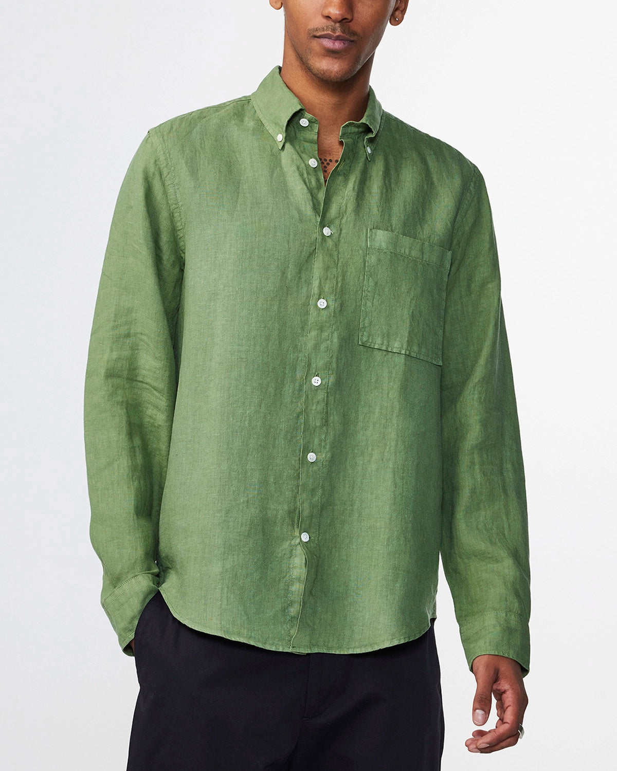 NN07 ARNE L/S PURE LINEN BD SHIRT 5706