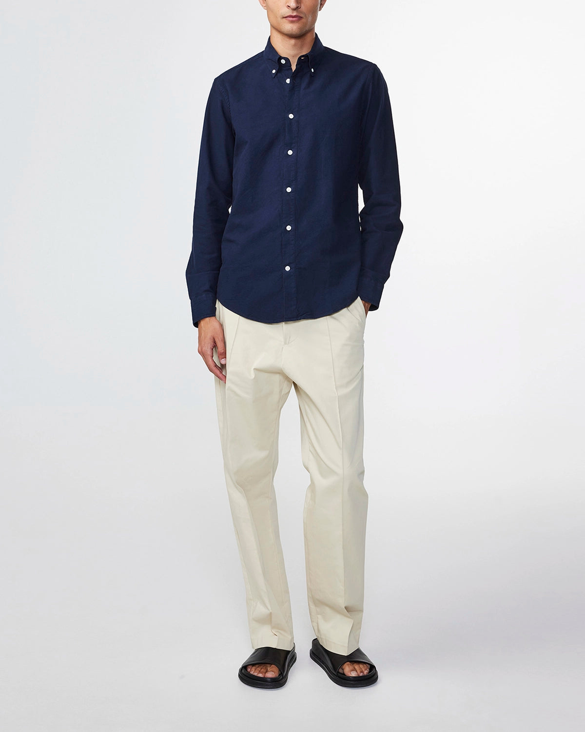 NN07 ARNE L/S ORGANIC COTTON OXFORD SHIRT 5725