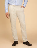 REMBRANDT EVANS LINEN COTTON TAILORED SUIT TROUSER CF9512T