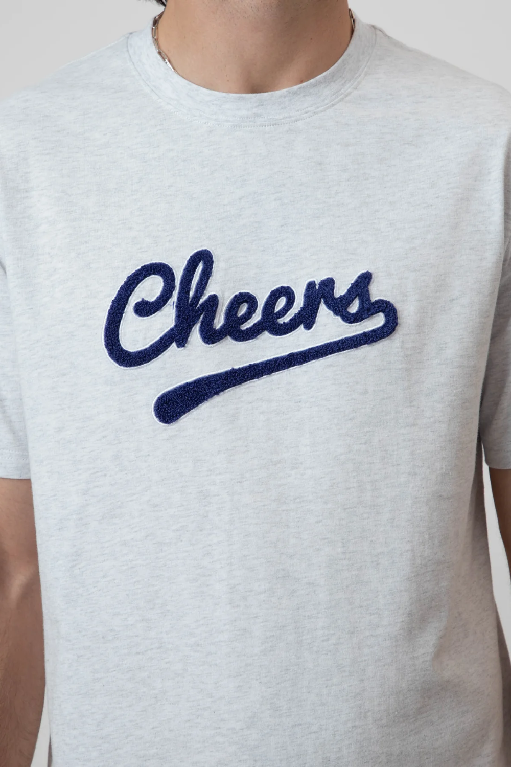 MR SIMPLE CHEERS HEAVY WEIGHT TEE M01401113